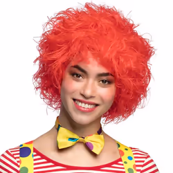 Boland 85920, Fancy dress wig, Adult, Any gender, Polyester, Red, 125 g