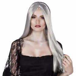 Boland Wig Bewitched, Straight, Grey, Women, Polyester, 290 mm, 1 pc(s)