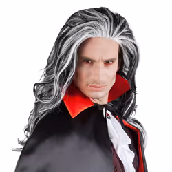 Boland 86083, Fancy dress wig, Adult, Female, Polyester, Grey, 260 g