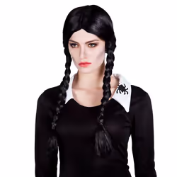 Boland 86097, Fancy dress wig, Adult, Female, Polyester, Black, 325 g
