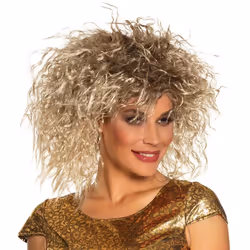 Boland 86374, Fancy dress wig, Adult, Female, Polyester, Blond, 233 g