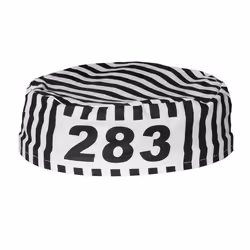Boland 93900, Fancy dress hat, Adult, Male, Polyester, Black, White, 1 pc(s)