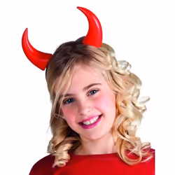 Boland 8712026970152, Fancy dress head boppers, Adult & Child, Any gender, Devil, Plastic, Red