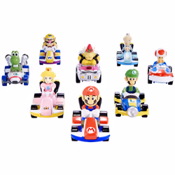 Hot Wheels Mario Kart AST Vehicles, Car, 3 yr(s), Metal, Plastic, Multicolour