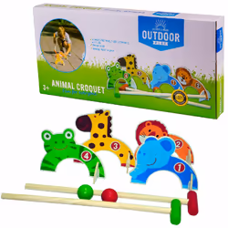 Outdoor Play Croquet Set
