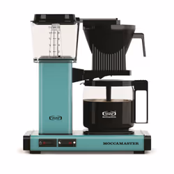 Moccamaster KBG 741 AO, Drip coffee maker, 1.25 L, Ground coffee, Turquoise