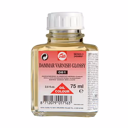 Royal Talens 8712079017163, Transparent, Gloss, 75 ml, Glass bottle, Resina de Damar y aceite de trementina, 1 pc(s)