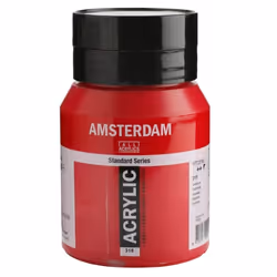 Amsterdam Standard, 500 ml, Red, Bottle, Waterproof