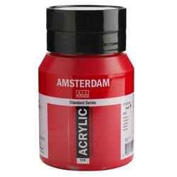 Amsterdam Standard acrylic paint 500 ml Red Bottle