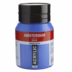 Amsterdam Standard, 500 ml, Blue, Bottle, Waterproof