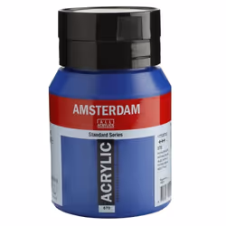 Amsterdam Standard, 500 ml, Blue, Bottle, Waterproof