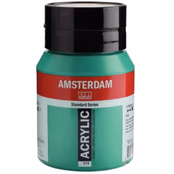 Amsterdam Standard, 500 ml, Green, Bottle, Waterproof