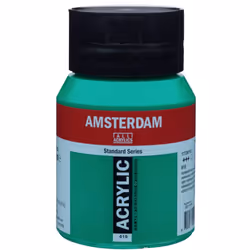 Amsterdam Standard, 500 ml, Green, Bottle, Waterproof