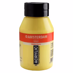 Amsterdam Standard Series Acrylic Jar 1000ml Azo Yellow Lemon 267 17712672