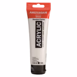 Amsterdam 17091052, White, Acrylic paint, Liquid + Gel, 120 ml