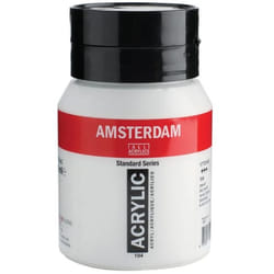 Amsterdam Standard acrylic paint 500 ml White Bottle
