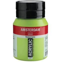 Amsterdam Standard acrylic paint 500 ml Green, Yellow Bottle