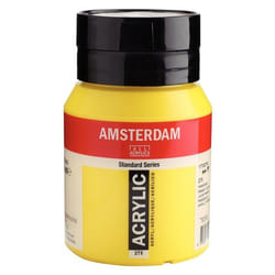 Amsterdam Standard Series Acrylic Jar 500 ml Primary yellow 275