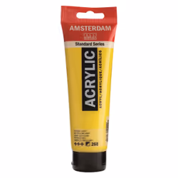 Amsterdam 17092682, Yellow, Acrylic paint, Liquid + Gel, 120 ml