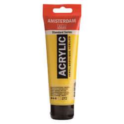 Amsterdam 17092722, Yellow, Acrylic paint, Liquid + Gel, 120 ml