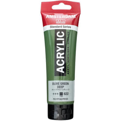 Royal Talens Amsterdam Standard Acrylic Paint 120Ml-Olive Green Deep