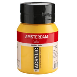Amsterdam Standard acrylic paint 500 ml Yellow Bottle
