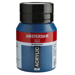 Amsterdam Standard acrylic paint 500 ml Blue, Green Bottle