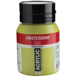 Amsterdam Standard acrylic paint 500 ml Green, Olive Bottle