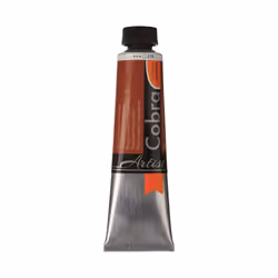 Cobra Artist Water Mixable Oil Colour - Transparent Oxide Red 40ml Tube