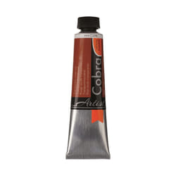 Cobra Artist Water Mixable Oil Colour - Transparent Oxide Red 40ml Tube