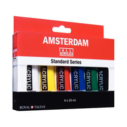 Talens Standard Series Acrylics General Selection Set 6 × 20 ml
