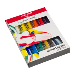 Amsterdam 17820412 acrylic paint 20 ml Black, Blue, Brown, Green, Purple, Red, White, Yellow Tube