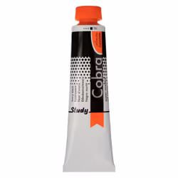Cobra Study Water Mixable Oil Colour - Ivory Black 40ml Tube
