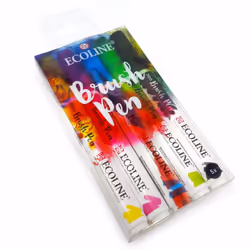 Royal Talens Ecoline Brush Pen Set | Watercolour Paint Pens - 5