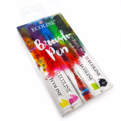Royal Talens Ecoline Brush Pen Set | Watercolour Paint Pens - 5
