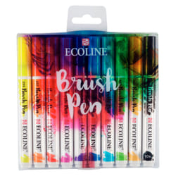 Talens Ecoline marker 10 pc(s) Black, Blue, Green, Magenta, Orange, Red, Yellow
