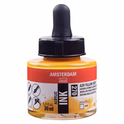 Amsterdam 17202700, Yellow, 30 ml, 1 pc(s), Azo Yellow Deep