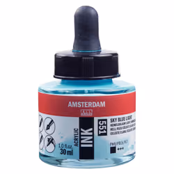 Amsterdam 17205510, Blue, 30 ml, 1 pc(s), Sky Blue Light