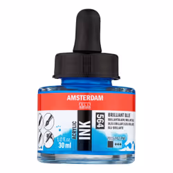Amsterdam 17205640, Blue, 30 ml, 1 pc(s), Brilliant Blue