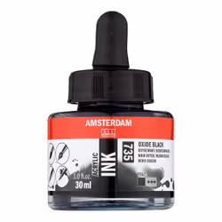 Amsterdam 17207350, Black, 30 ml, 1 pc(s), Oxide Black