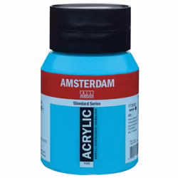Amsterdam Standard, 500 ml, Blue, Turquoise, Bottle, Waterproof