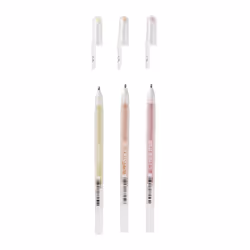 Sakura Stardust Happy Capped gel pen Copper, Gold, Red 3 pc(s)