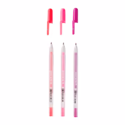 Sakura Moonlight Sweets Capped gel pen Pink, Purple, Rose 3 pc(s)