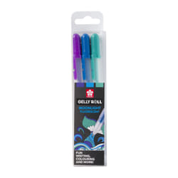 Sakura Moonlight Ocean Capped gel pen Blue, Turquoise, Violet 3 pc(s)