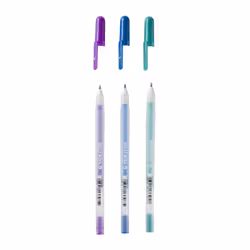 Sakura Moonlight Ocean Capped gel pen Blue, Turquoise, Violet 3 pc(s)