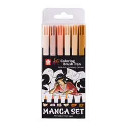 Sakura Koi, Multicolour, Black, 6 colours, Round, Blister, 6 pc(s)