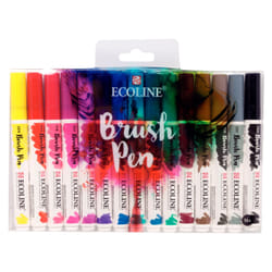 Talens Ecoline marker 1 pc(s) Black, Blue, Brown, Green, Grey, Orange, Red, Sepia, Violet, Yellow