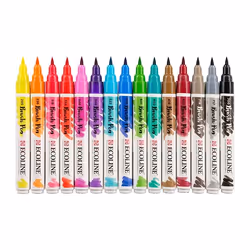 Talens Ecoline marker 1 pc(s) Black, Blue, Brown, Green, Grey, Orange, Red, Sepia, Violet, Yellow