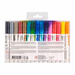 Talens Ecoline marker 1 pc(s) Black, Blue, Brown, Green, Grey, Orange, Red, Sepia, Violet, Yellow