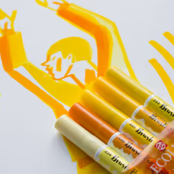 Talens Ecoline marker 5 pc(s) Orange, Yellow